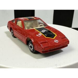 YATMING No.1027 Datsun NISSAN FAIRLADY Z 300ZX Vintage Diecast Toy Car Red